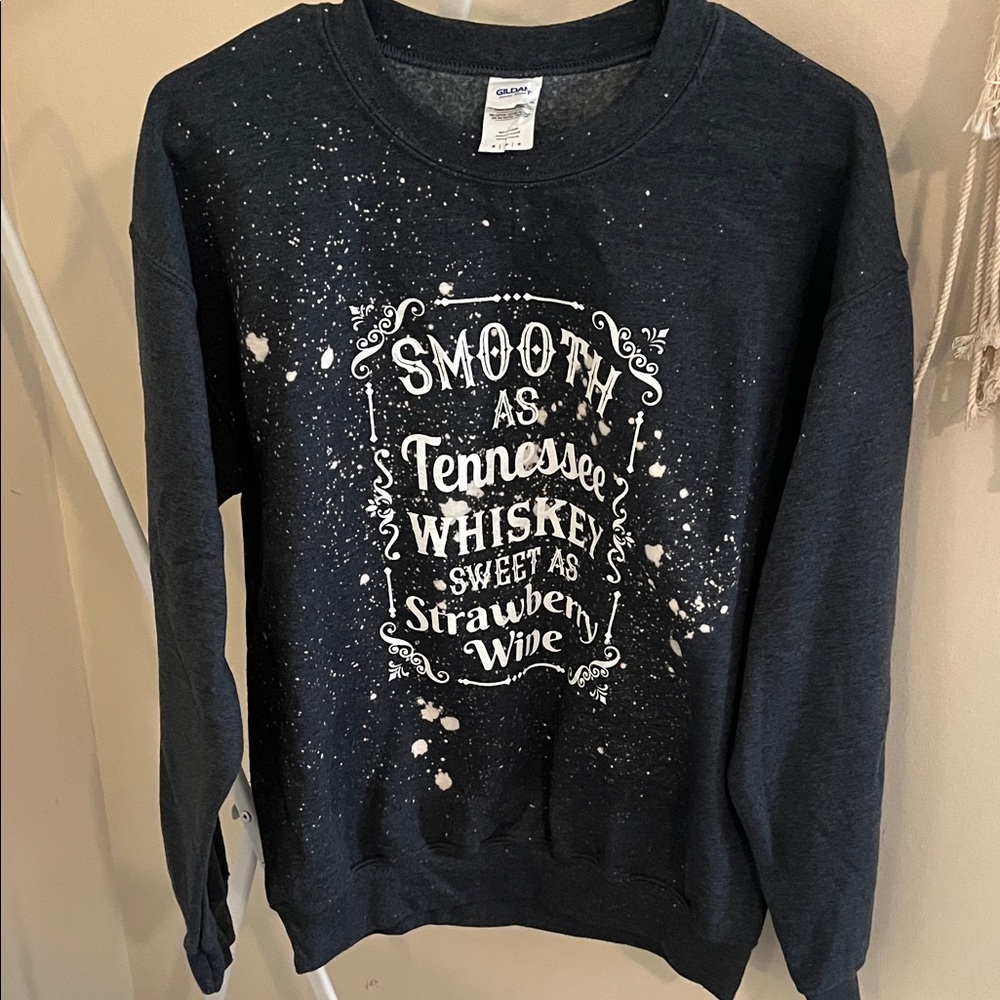Navy Graphic Sweatshirt